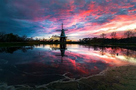 Windmill island gardens - Holland Michigan Photograph by Molly Pate