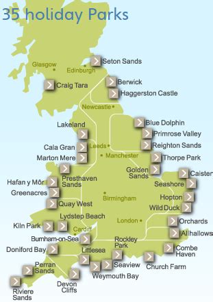 Combe Haven Holiday Park Map