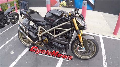 The OG 2010 Ducati Streetfighter 1098 S Quick Test - Cycle News - YouTube