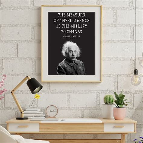 Albert Einstein Quote Poster Printable Digital Art Prints - Etsy