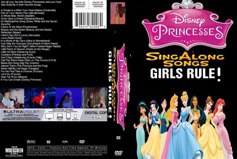 Disney Princess Sing Along Songs Girls Rule by SteveIrwinFan96 on ...