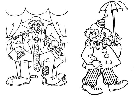 Scary Clown Coloring Pages at GetColorings.com | Free printable colorings pages to print and color