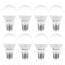 60-Watt Equivalent A19 Non-Dimmable LED Light Bulb Daylight 5000 (8-Pack) B7A19A60WUL38 - The ...