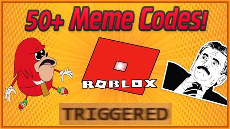 50+ Roblox Meme Codes/IDs [2020] - YouTube