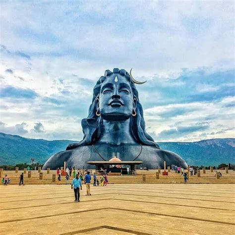 Adiyogi Shiva Statue, Coimbatore, TN | Best background images, Shiva ...