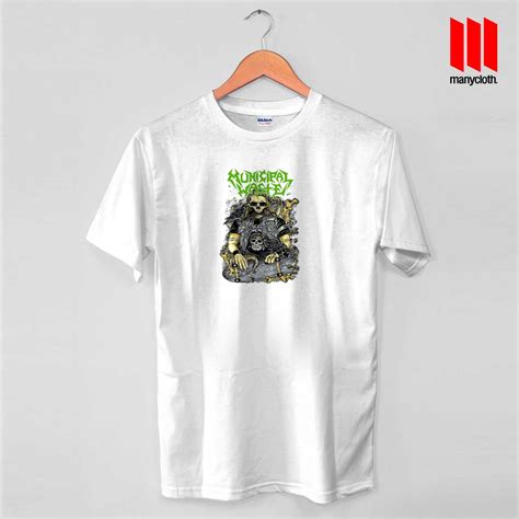 Municipal Waste Band T Shirt - by ManyCloth chep designs.com