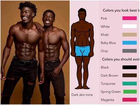 Let These Points Guide You Choose The Best Colour Of Clothes To Compliments Your Dark Skin ...