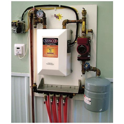 Radiant Heat System — 7kW, 23,890 BTU Boiler, 230V, 40 Amp, Model# RMS-7 | Electric Floor ...