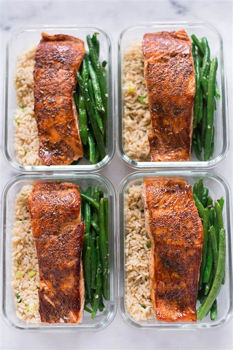 How to Meal Prep – Salmon • A Sweet Pea Chef