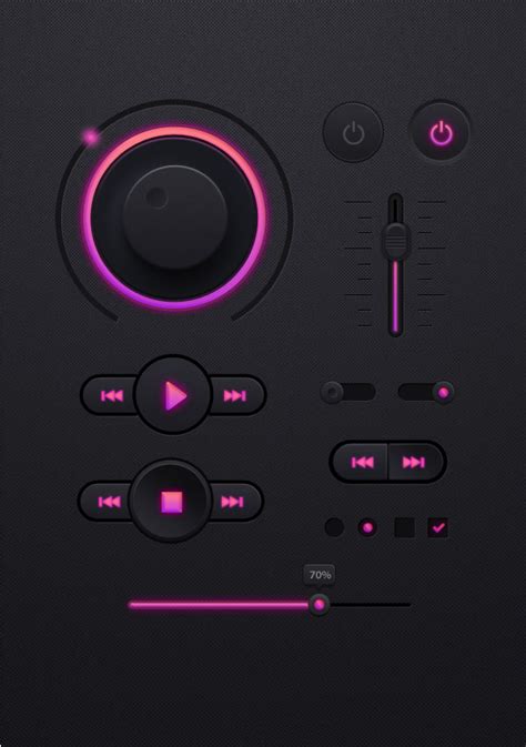 FREE 23+ PSD Audio Player Icons in SVG | PNG