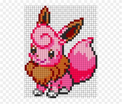 Pokemon Pixel Art Grid Eevee