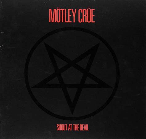 MÖTLEY CRÜE Shout at the Devil Glam Album Cover Photos & 12" Vinyl LP ...