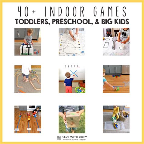 40 Indoor Games - Days With Grey