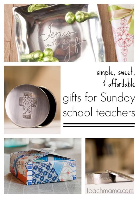 gifts for sunday school teachers or CCD teachers - teach mama