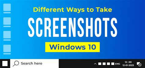 How to Take Screenshots in Windows 10? - Techno Blender