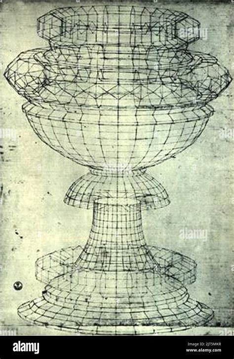 Uccello, Paolo - Perspective Study of a chalice Stock Photo - Alamy