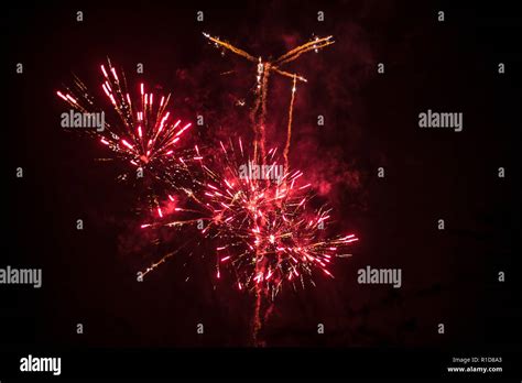 Bonfire Night Fireworks Displays In UK Stock Photo - Alamy