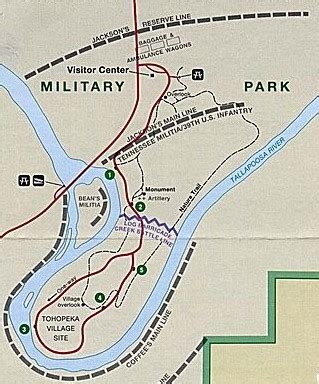 Battle Of Horseshoe Bend Map