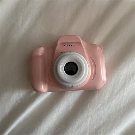 Cute aesthetic pink camera. Fun for taking retro... - Depop