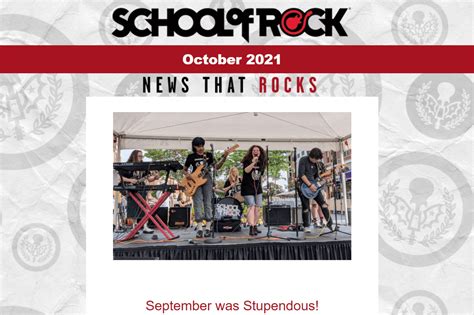 Check out our October Rock School Newsletter!