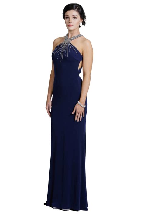 Halter Neck Long Evening Dress | Dresses Images 2022