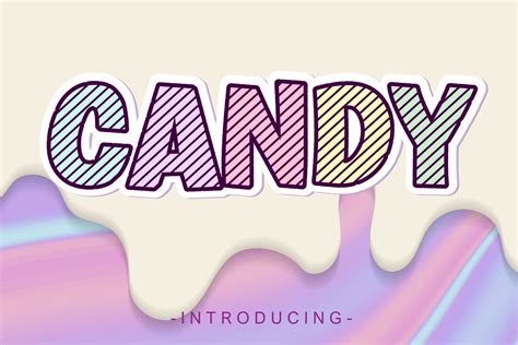 Candy Font - Design Cuts