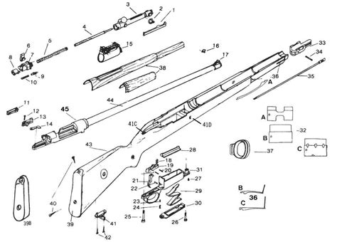 Model 98 Mauser Parts Diagram Mauser M98 Revivaler Exploded