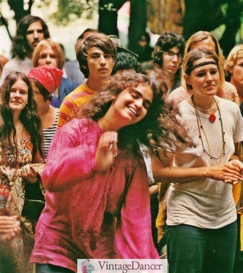 Real Hippies From The 60s Dancing