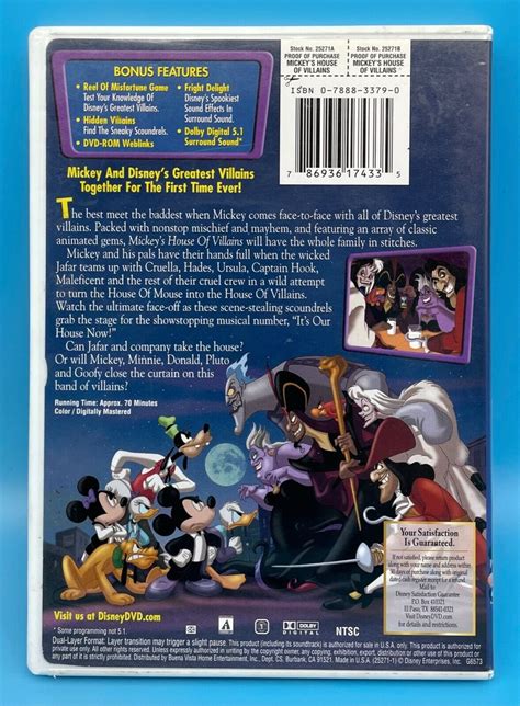 Home Video History on Twitter: "September 3, 2002: Disney's Mickey's House of Villains (2002) is ...