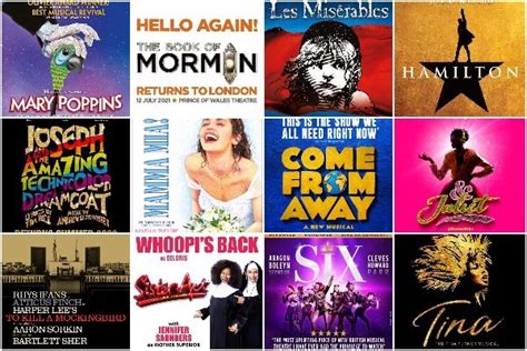 Top 10 London Musicals - Private London Tours