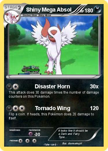 Pokémon Shiny Mega Absol - Disaster Horn - My Pokemon Card