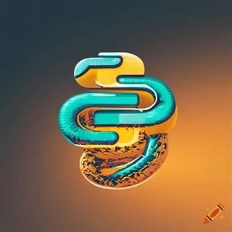 Python programming language logo