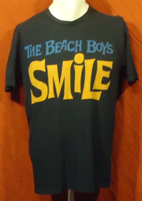 The Beach Boys - Smile - T-shirt - Blue - L in 2020 | Shirts blue, Shirts, Vintage shirts