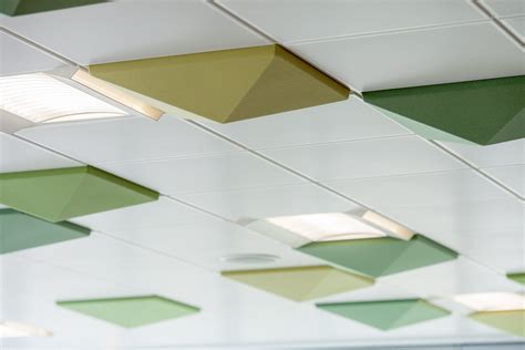 Colourful Ceiling Tiles | Shelly Lighting