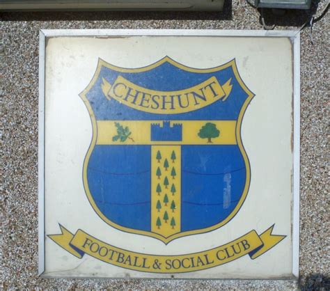 Football Grounds visited by Richard Bysouth: Cheshunt FC