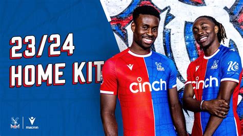 NEW Crystal Palace FC 23/24 Home Kit | 10 Years in the Premier League - YouTube