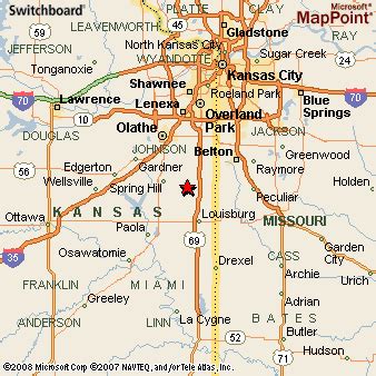 Where is Bucyrus, Kansas? see area map & more