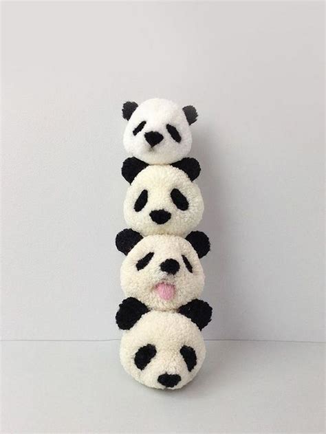 DIY Panda Pom Pom - Craft projects for every fan!