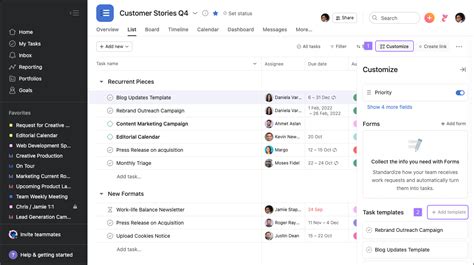 How To Create A Template In Asana