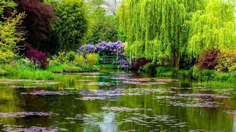 Monet Garden Wallpapers - Top Free Monet Garden Backgrounds - WallpaperAccess