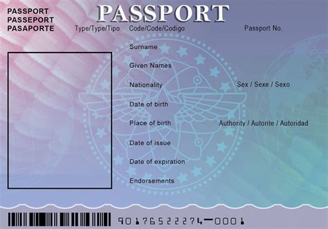 blank passport template - Google Search | Beach/Nautical ... | Passport ...