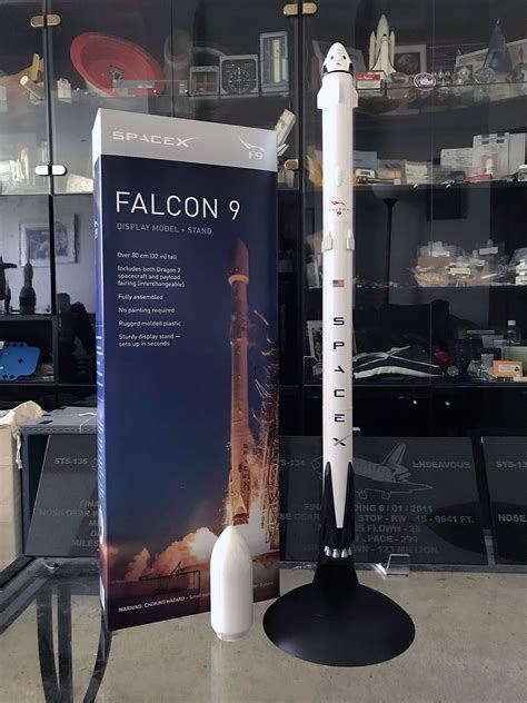 Spacex Falcon 9 Rocket Model