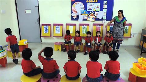 Identification of numbers- Play Way Method by PP-I students - Top CBSE ...