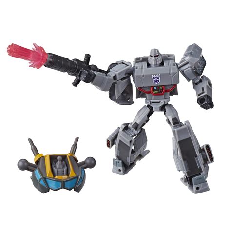 Buy Transformers Toys Cyberverse Deluxe Class Megatron Action Figure, Fusion Mega Attack Move ...