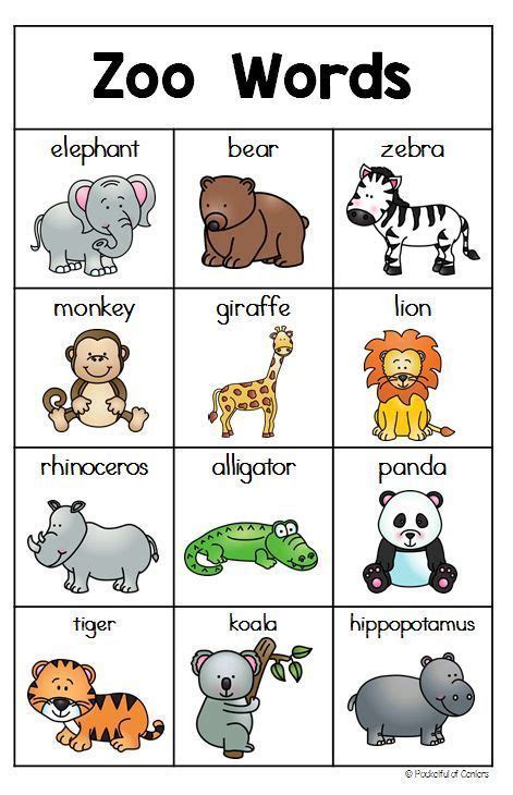 zoo animals preschool z is for zoo zoo activities - perfect addition to a zoo themed learning ...