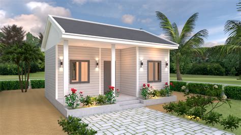 Small House Plans 5x7 With One Bedroom Gable Roof Gab - vrogue.co