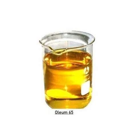 5 kg Oleum 65%, Liquid at ₹ 6500/kg in Bhavnagar | ID: 24420598273