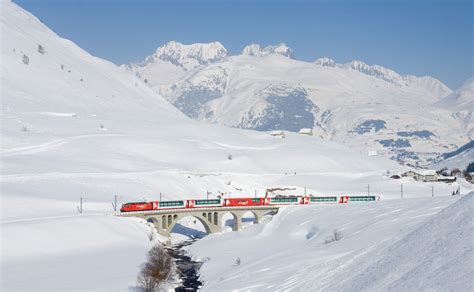 The Glacier Express is a direct train from Zermatt to St. Moritz. The ...