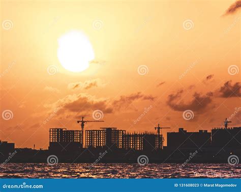 Tropical Sunrise in Maldives Stock Image - Image of ocean, landscape ...