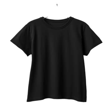 Black T Shirt Clipart Vector, Black T Shirt With Hanger, Black T Shirt, Tshirt Mockup, Clothing ...